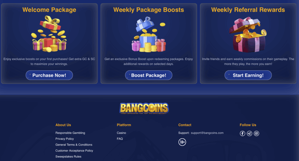 BangCoins no-deposit bonus and promo-code offer